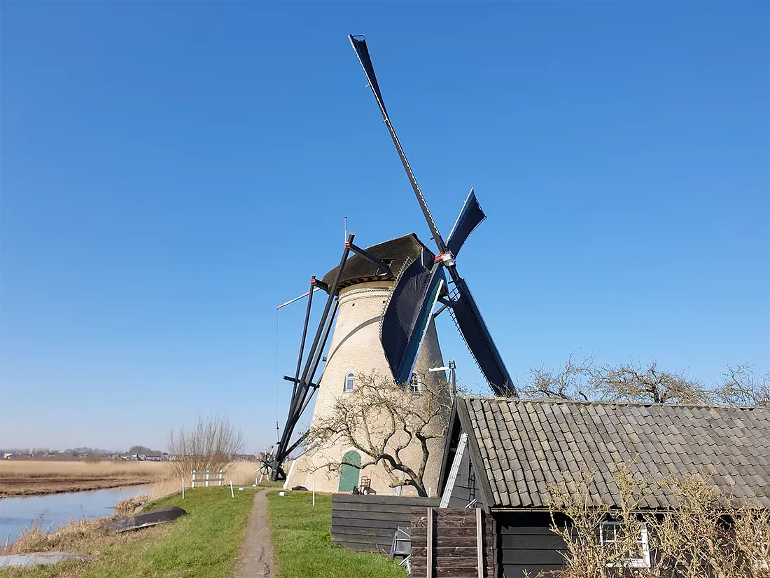 3, Molen 01515 bis Nederwaard Molen No.4 (Kinderdijk), Marc Polderman (3-3-2022) | Database Nederlandse molens