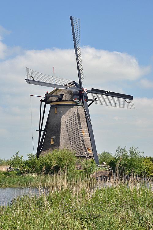Molen 12589 Overwaard Molen No.2 (Kinderdijk), Rob Pols (15-5-2015). | Database Nederlandse molens