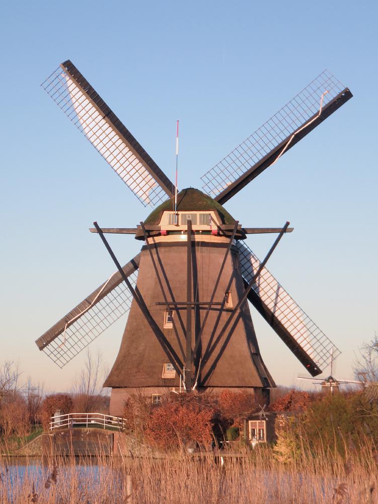 2, Molen 12589 Overwaard Molen No.2 (Kinderdijk), William Bouter (7-1-2018) | Database Nederlandse molens