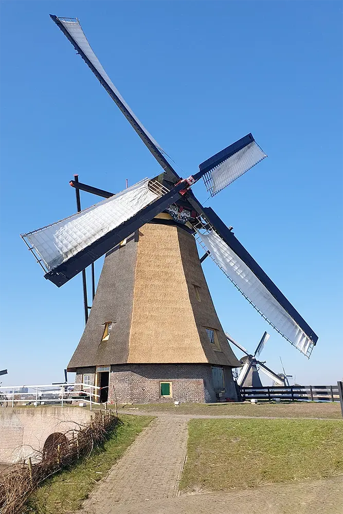 Molen 01504 Overwaard Molen No.4 (Kinderdijk), Marc Polderman (4-3-2022) | Database Nederlandse molens
