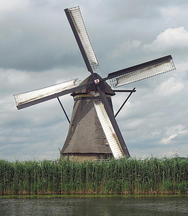 2, Molen 01504 Overwaard Molen No.4 (Kinderdijk), Abel van Loenen (27-7-2013). | Database Nederlandse molens