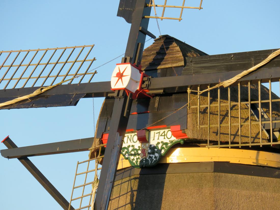 5, Molen 01505 Overwaard Molen No.5 (Kinderdijk), William Bouter (7-1-2018) | Database Nederlandse molens