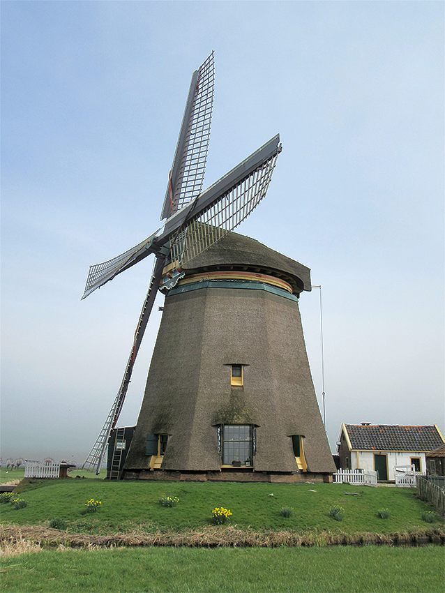 3, Molen 00061 Hondsdijkse Molen (Koudekerk aan den Rijn), Frank Moerland (11-3-2017) | Database Nederlandse molens