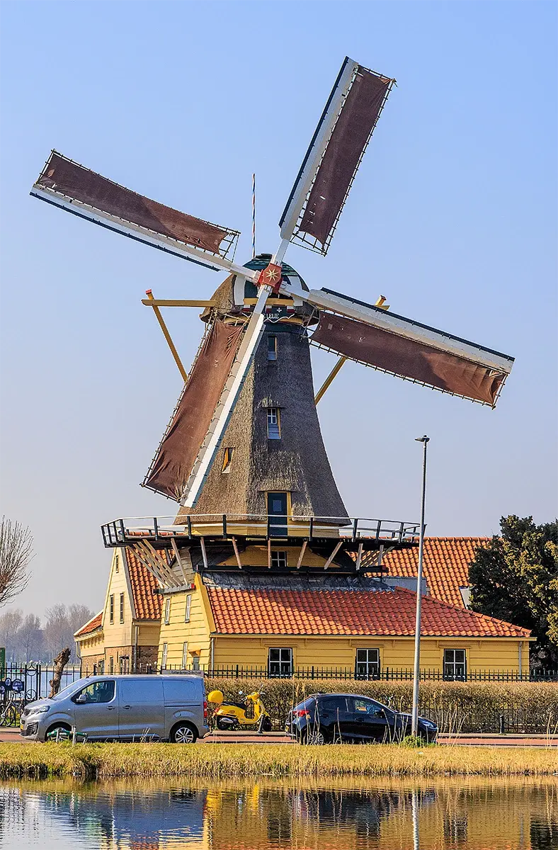Molen 01760 De Lelie (Rotterdam), Frank Hendriks (23-3-2022) | Database Nederlandse molens