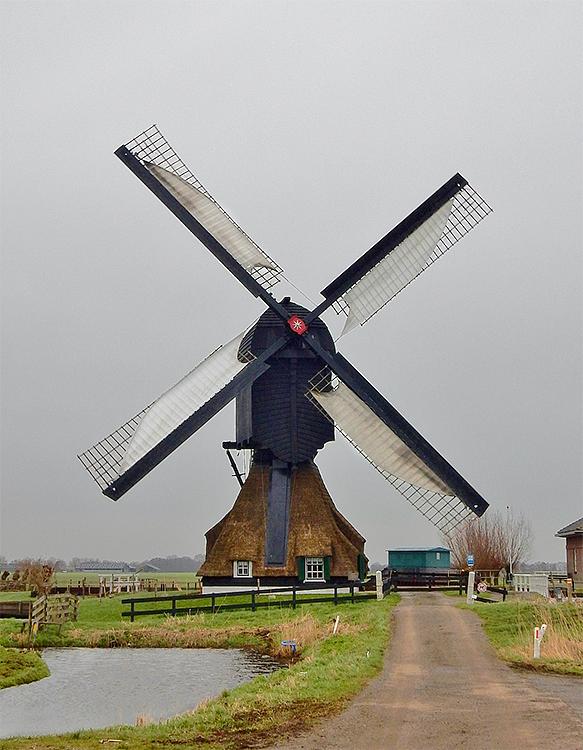 Molen 01482 De Westermolen (Langerak), Tony Hop (20-2-2016) | Database Nederlandse molens