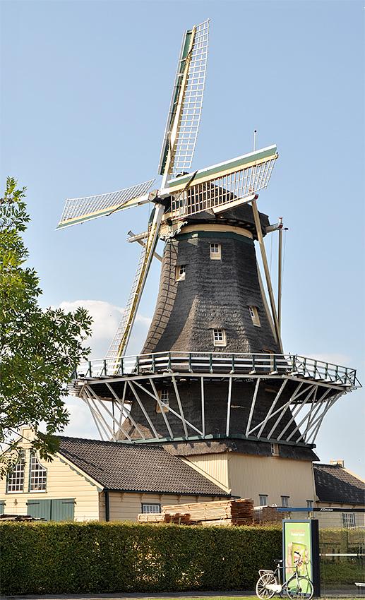 Molen 01522 De Heesterboom (Leiden), Leo Middelkoop (2-9-2018) | Database Nederlandse molens