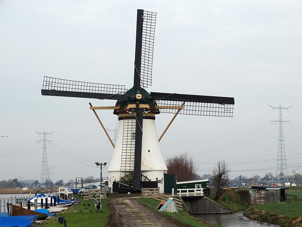 4, Molen 01499 Kortlandse molen (Alblasserdam), Peter Donk (21-1-2015) | Database Nederlandse molens