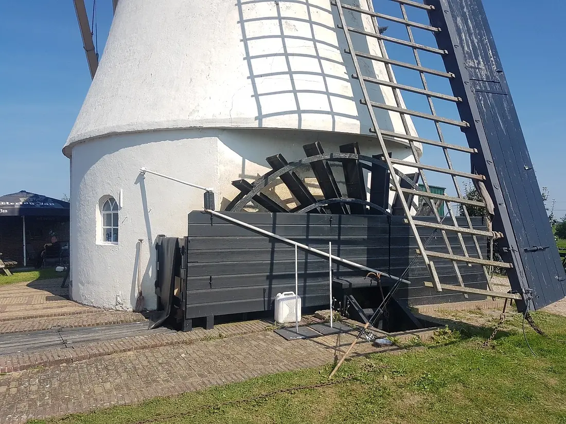 6, Molen 01499 Kortlandse molen (Alblasserdam), Ben P. Weber (5-9-2021) | Database Nederlandse molens