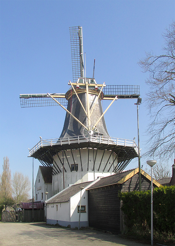 2, Molen 00054 De Eendracht (Alphen aan den Rijn), Piet Glasbergen (28-3-2017) | Database Nederlandse molens