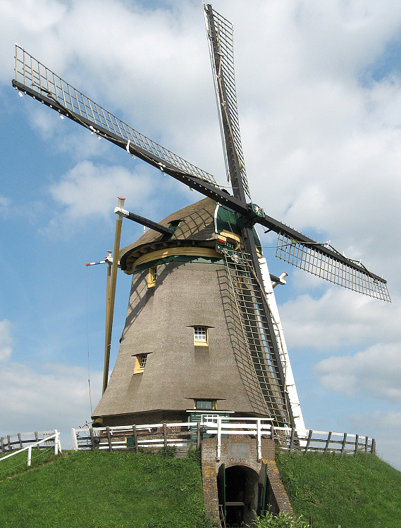 2, Molen 00056 Vrouwgeestmolen (Alphen aan den Rijn), Piet Glasbergen (30-5-2014) | Database Nederlandse molens