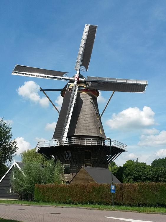 Molen 02560 Jan van Arkel (Arkel), Justin van den Heuvel (7-7-2014). | Database Nederlandse molens