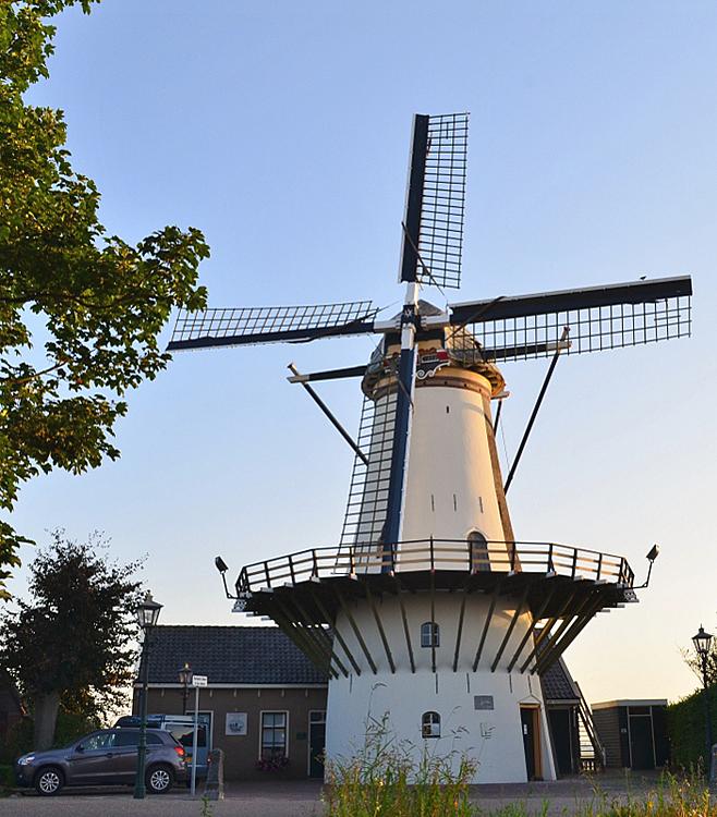 Molen 00938 Korenmolen De Haas (Benthuizen), Gert Klooster (19-8-2012) | Database Nederlandse molens