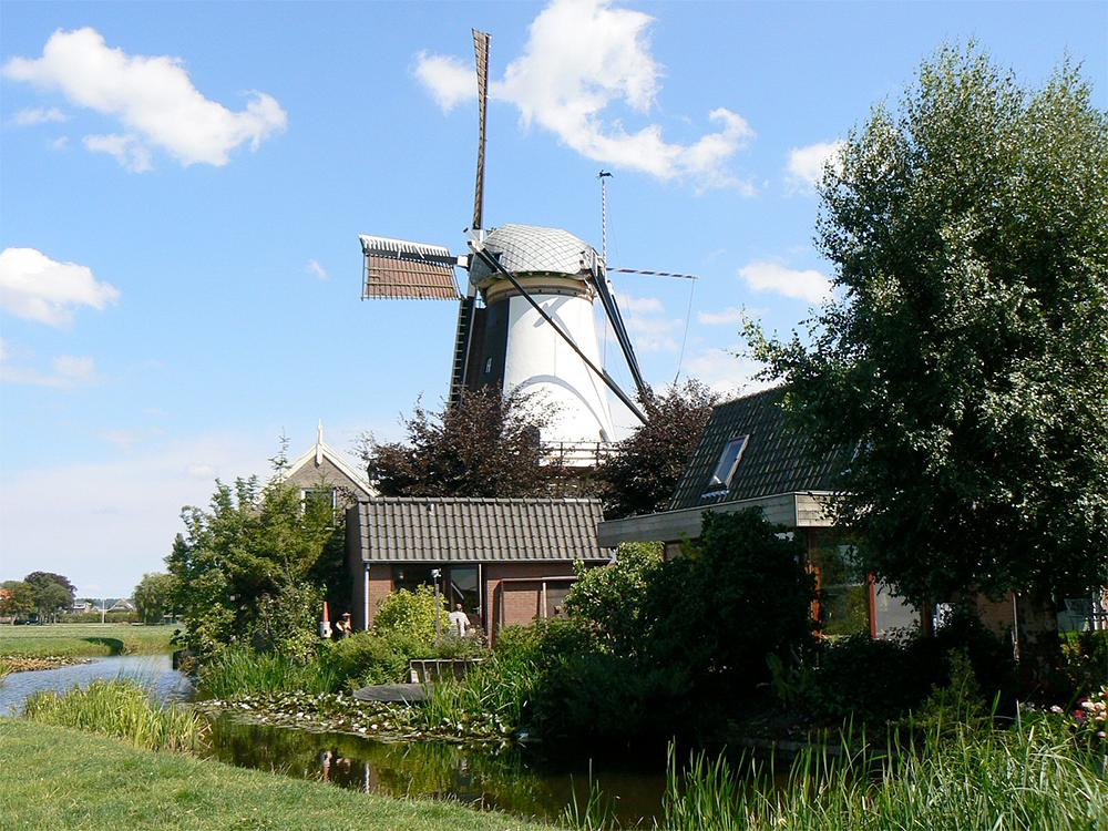 1, Molen 00938 Korenmolen De Haas (Benthuizen), Bart van Maaren (8-8-2015) | Database Nederlandse molens