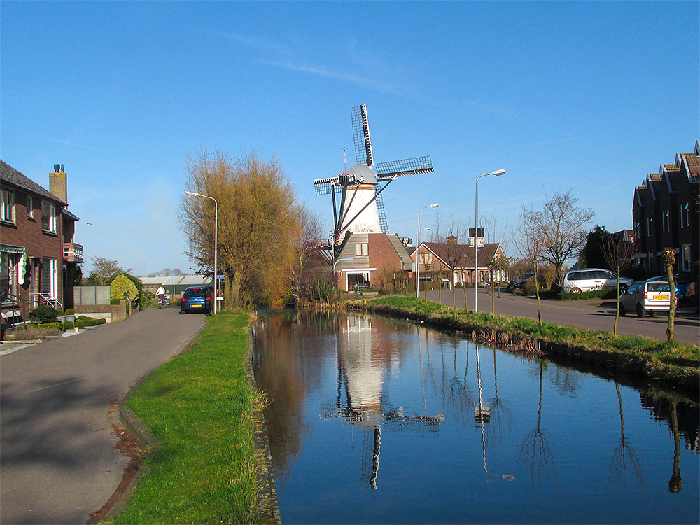 4, Molen 00938 Korenmolen De Haas (Benthuizen), Piet Glasbergen (15-3-2017) | Database Nederlandse molens