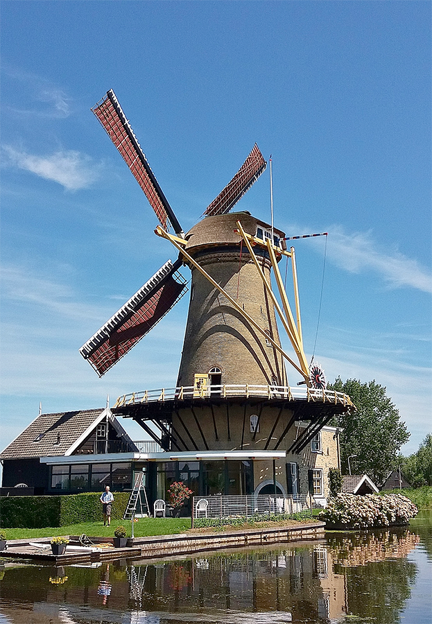 2, Molen 02562 De Vriendschap (Bleskensgraaf), Tony Hop (17-7-2017) | Database Nederlandse molens