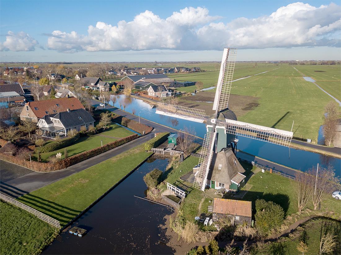 5, Molen 02561 Hofwegensemolen (Bleskensgraaf), Henk ten Bos (4-12-2018) | Database Nederlandse molens