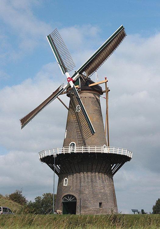 Molen 00841 De Hoop (Gorinchem), Frits Kruishaar (15-9-2012). | Database Nederlandse molens