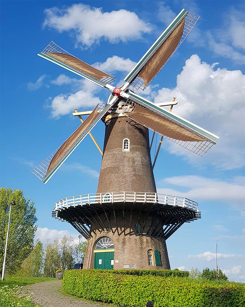 Molen 00840 Nooit Volmaakt (Gorinchem), Theo de Rooij (9-6-2018) | Database Nederlandse molens