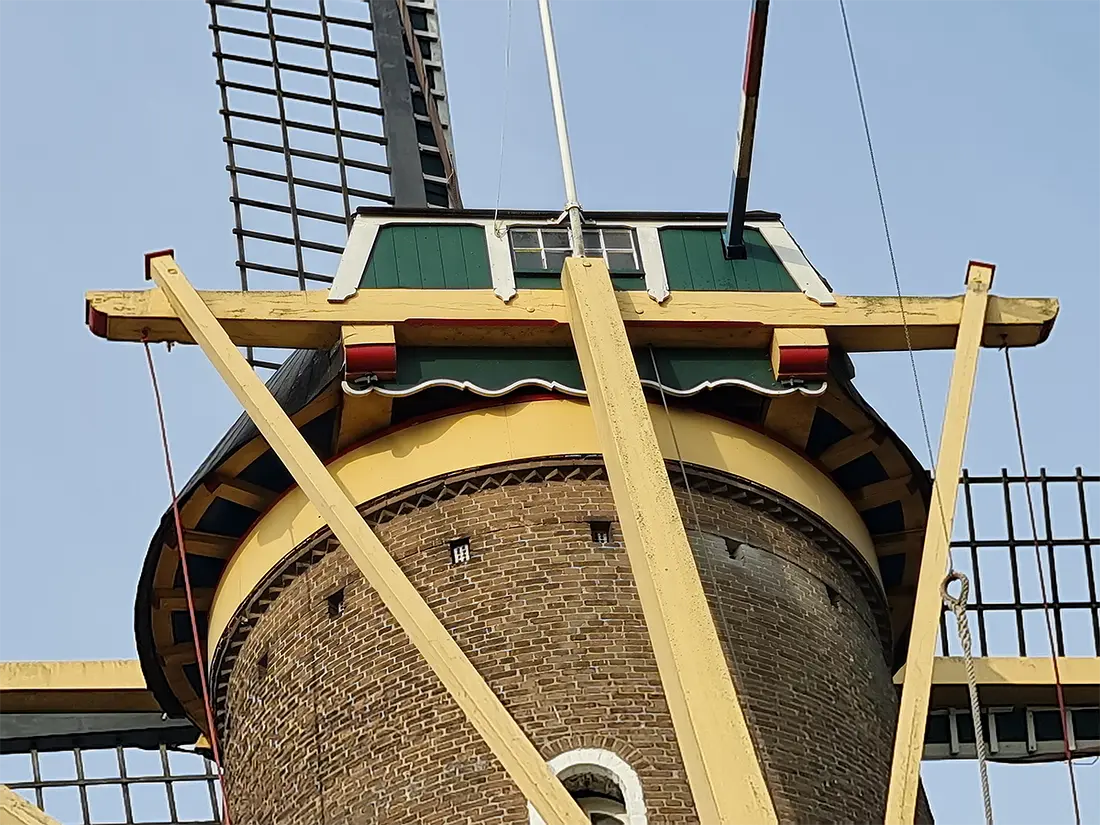 7, Molen 00840 Nooit Volmaakt (Gorinchem), Pieter Zuijkerbuijk (10-7-2021) | Database Nederlandse molens