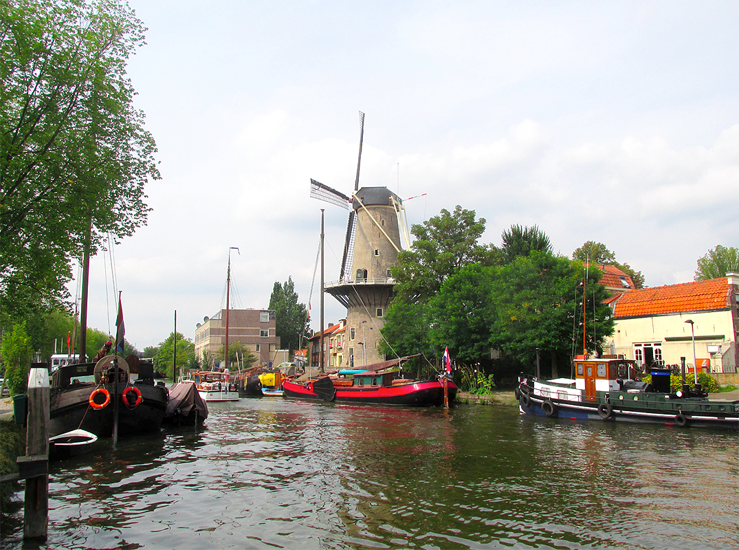 3, Molen 00918 De Roode Leeuw (Gouda), Piet Glasbergen (25-8-2017) | Database Nederlandse molens