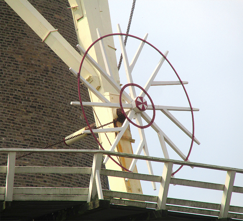 8, Molen 00918 De Roode Leeuw (Gouda), Piet Glasbergen (25-8-2017) | Database Nederlandse molens