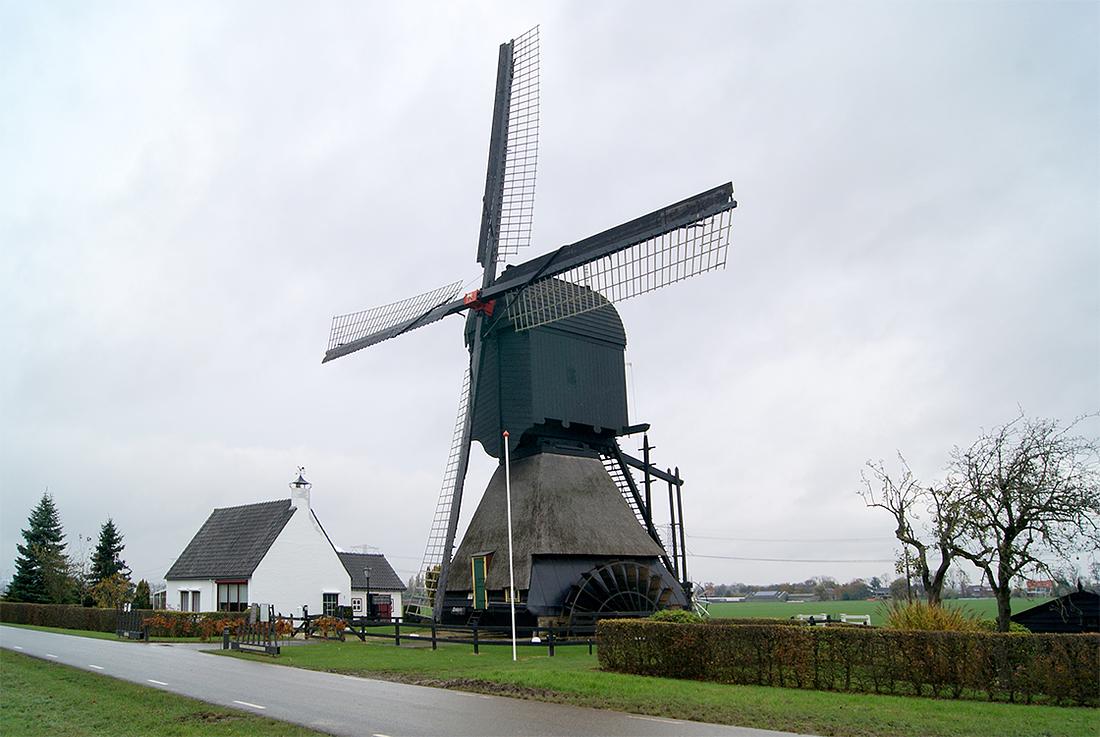 1, Molen 01982 Oostmolen (Mijnsheerenland), Kees van Drie (6-11-2015) | Database Nederlandse molens