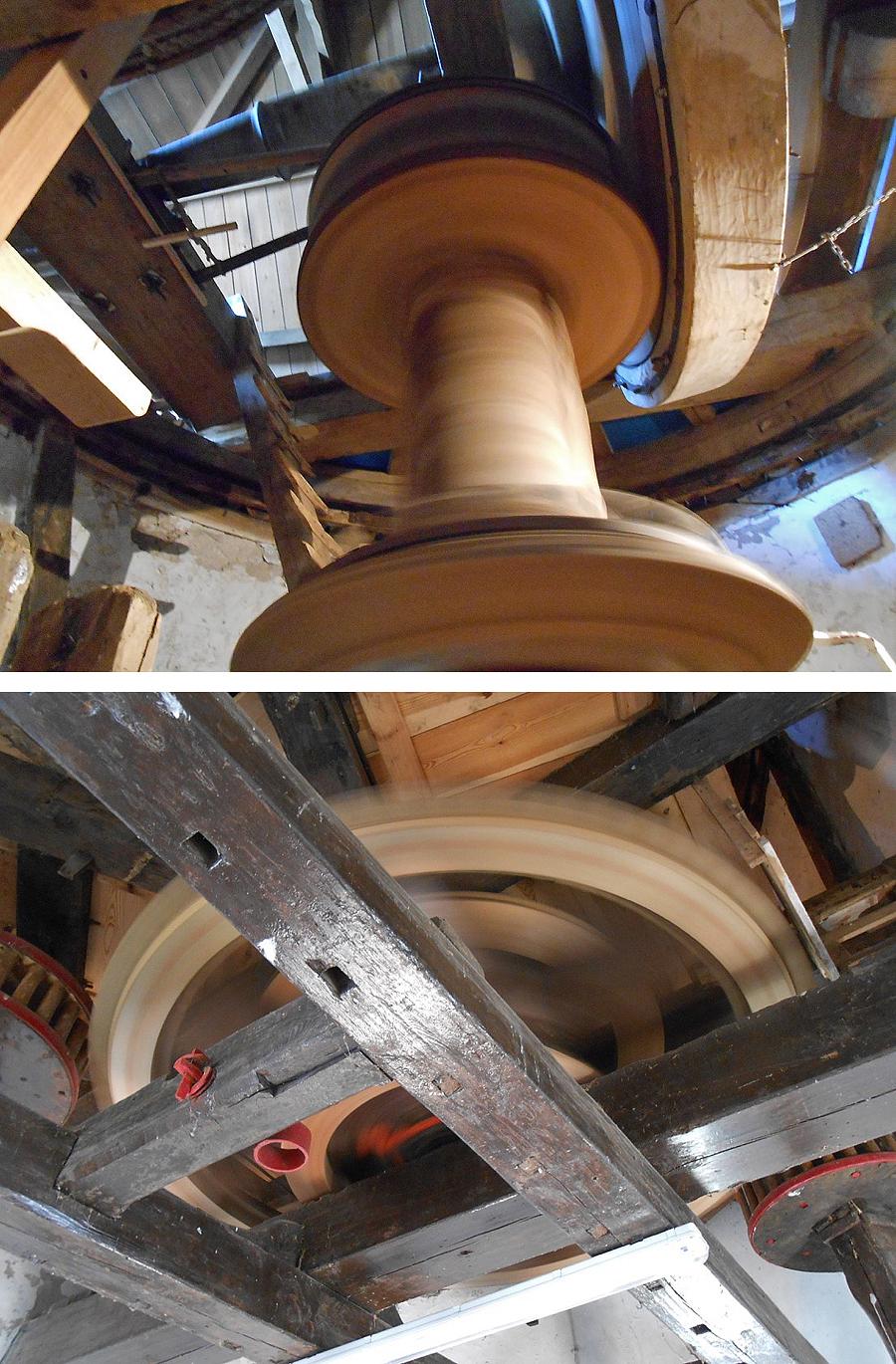 10, Molen 01904 Zeezicht (Nieuwenhoorn), Frank Moerland (18-2-2015)Oudere foto met de toen nog geverfde balken. | Database Nederlandse molens