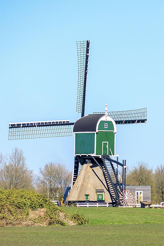 2, Molen 00045 Weijpoortse Molen (Nieuwerbrug), Frank Hendriks (31-3-2020) | Database Nederlandse molens