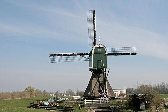 3, Molen 00045 Weijpoortse Molen (Nieuwerbrug), Ton Koorevaar (13-4-2010) | Database Nederlandse molens