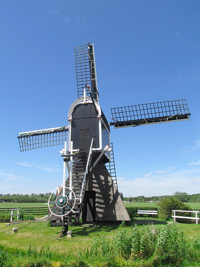 2, Molen 01779 Hoogewegse Molen (Noordwijk), Piet Glasbergen (20-5-2014 ) | Database Nederlandse molens