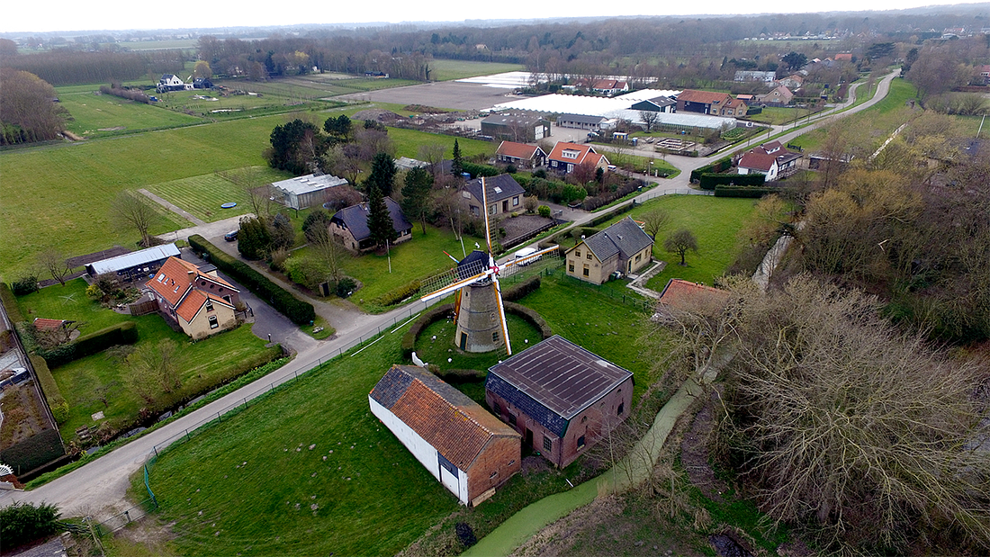 3, Molen 01908 (Naamloos) (Oostvoorne), Jan Maasdam (1-4-2016) | Database Nederlandse molens