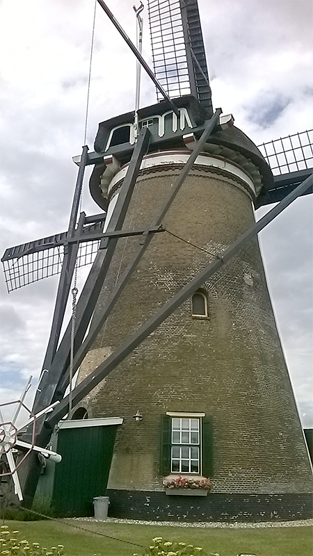 4, Molen 02567 Kooijwijkse Molen (Oud-Alblas), William Bouter (24-5-2014) | Database Nederlandse molens
