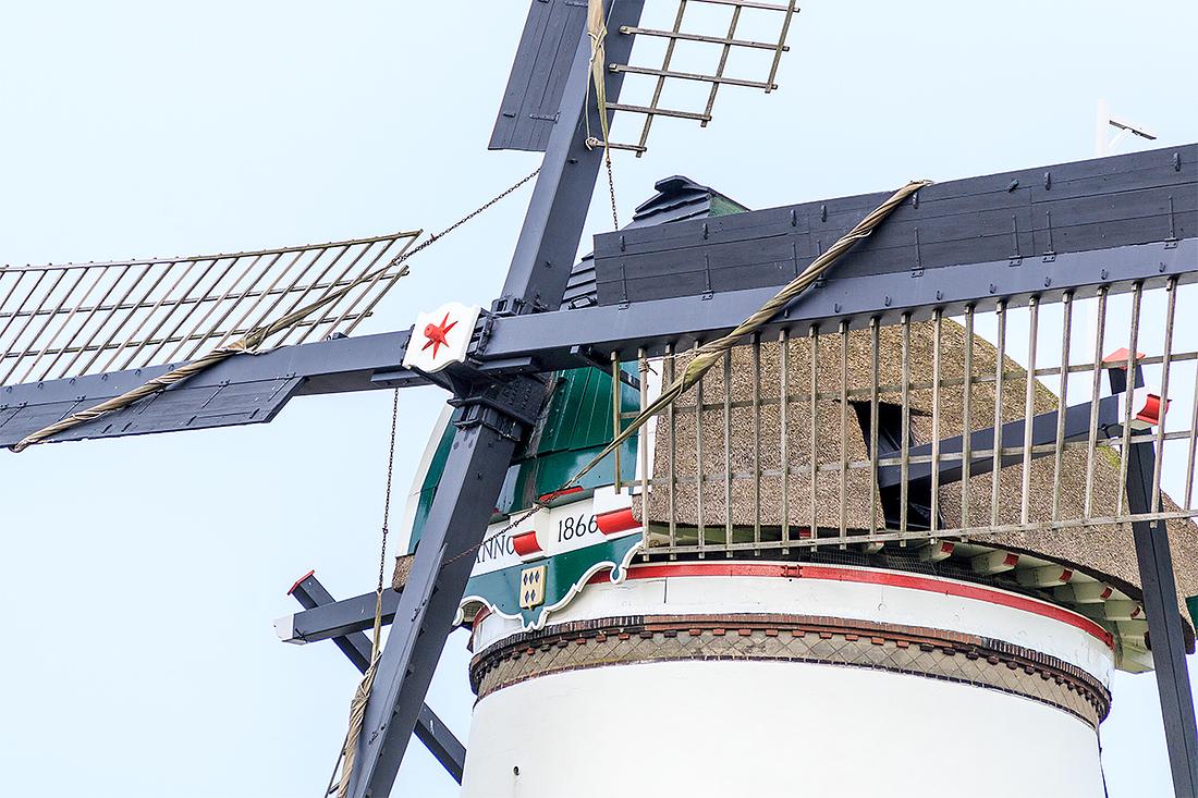 5, Molen 02567 Kooijwijkse Molen (Oud-Alblas), Frank Hendriks (21-11-2019) | Database Nederlandse molens