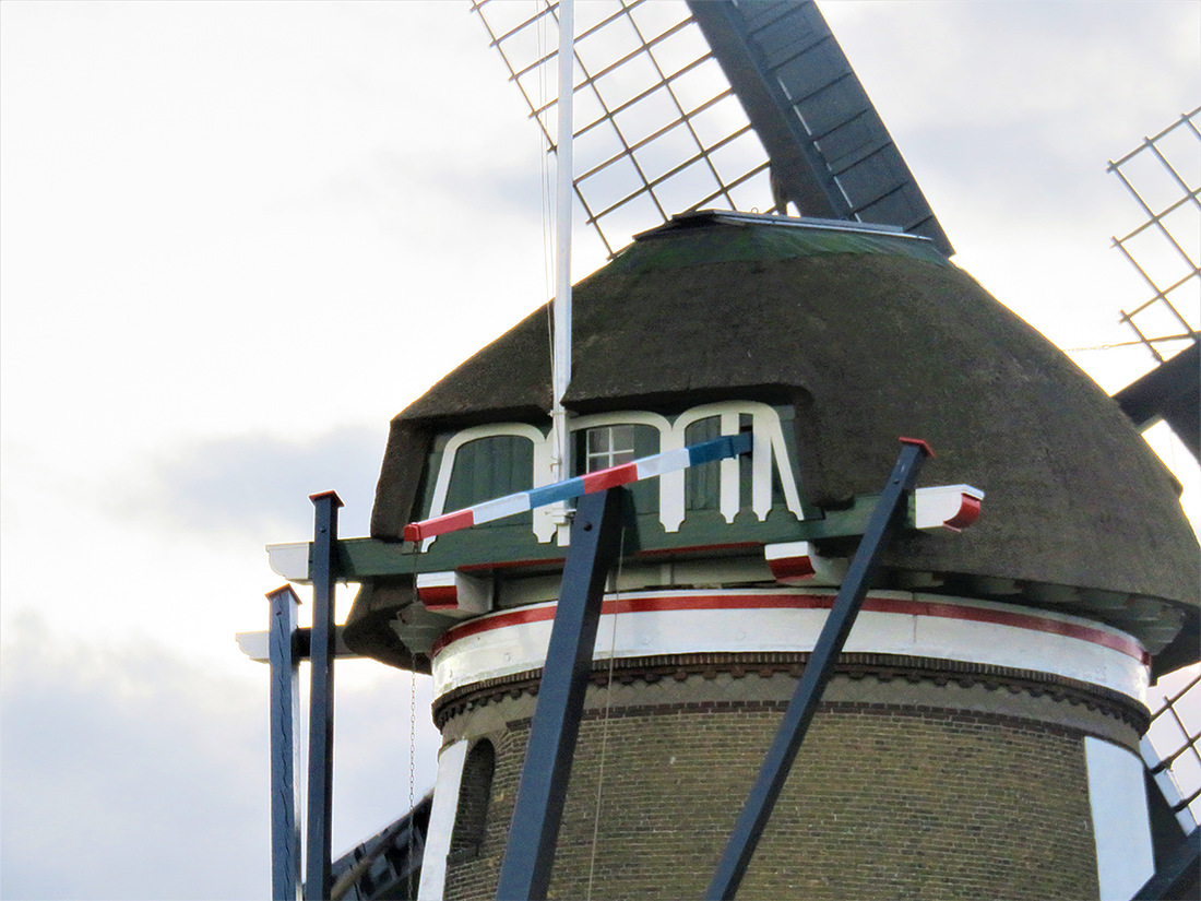 6, Molen 02567 Kooijwijkse Molen (Oud-Alblas), William Bouter (26-11-2017) | Database Nederlandse molens