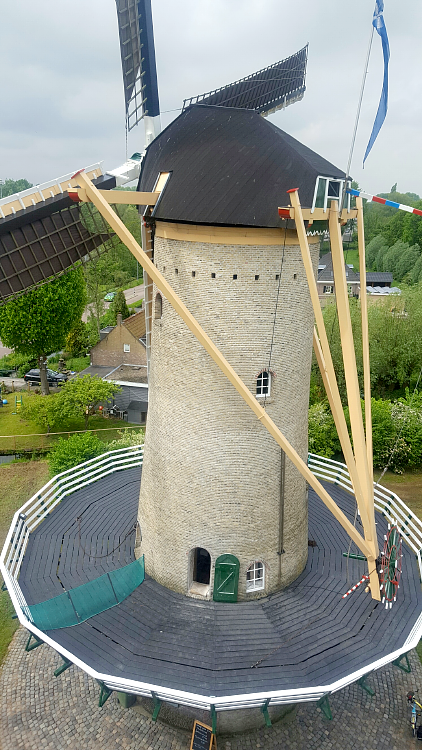 6, Molen 10336 De Speelman (Rotterdam), Ada van Noordwijk (13-5-2017) | Database Nederlandse molens