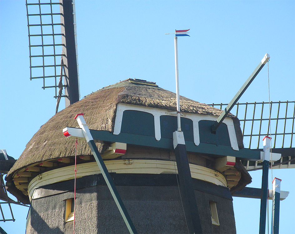 7, Molen 01003 De Geestmolen (Rijnsaterwoude), Piet Glasbergen (22-3-2017) | Database Nederlandse molens