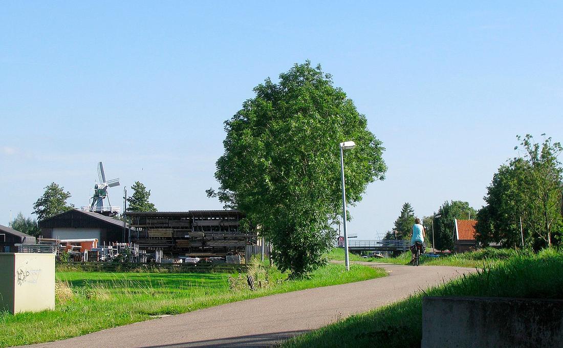 3, Molen 12384 Dekkermolen (Hoogmade), Piet Glasbergen (6-8-2015) | Database Nederlandse molens