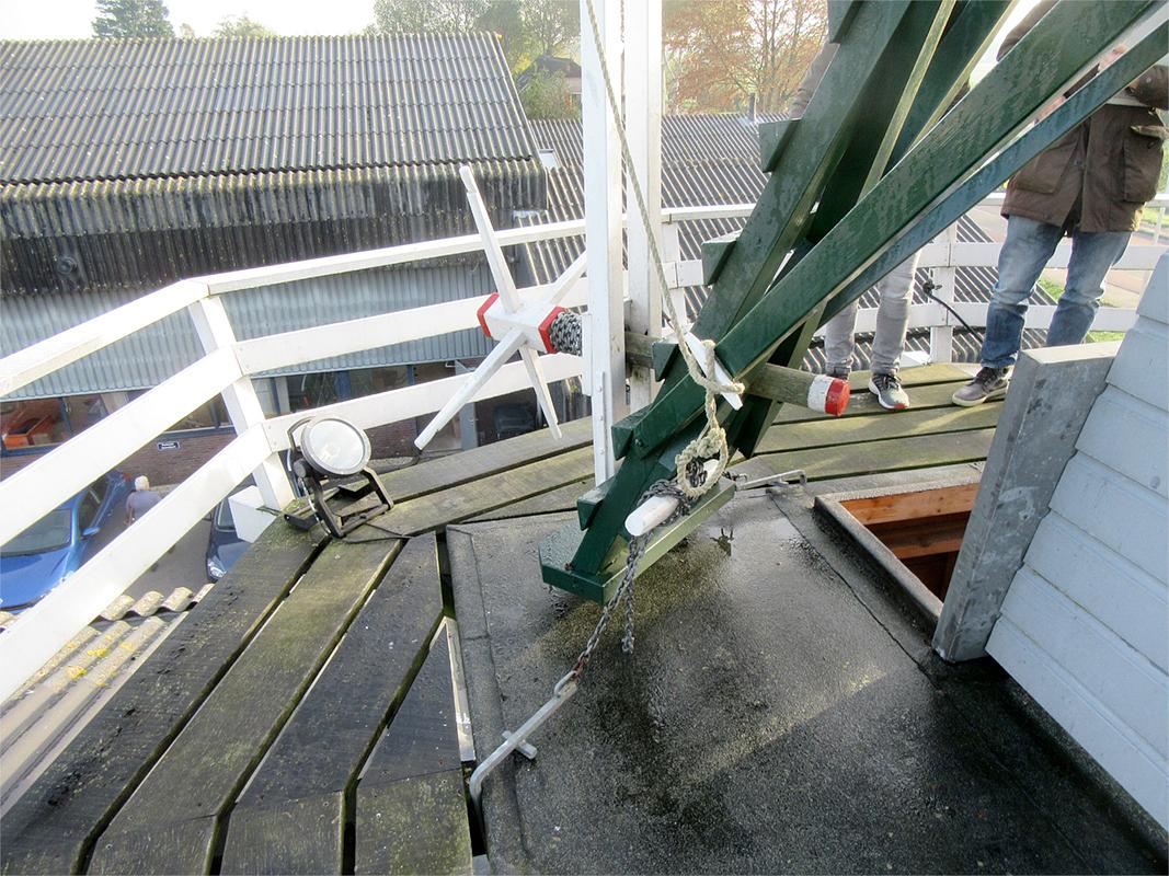 8, Molen 12384 Dekkermolen (Hoogmade), Frank Moerland (3-11-2018) | Database Nederlandse molens