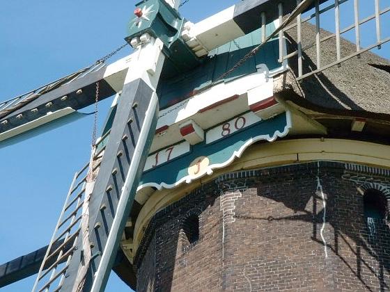 7, Molen 01801 Lijkermolen No.1 (Lijker 1) (Rijpwetering), Wim van Kesteren (4-5-2003) | Database Nederlandse molens