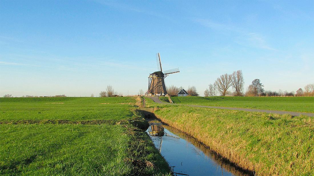 3, Molen 01004 Moppemolen (Rijpwetering), Piet Glasbergen (16-2-2016) | Database Nederlandse molens
