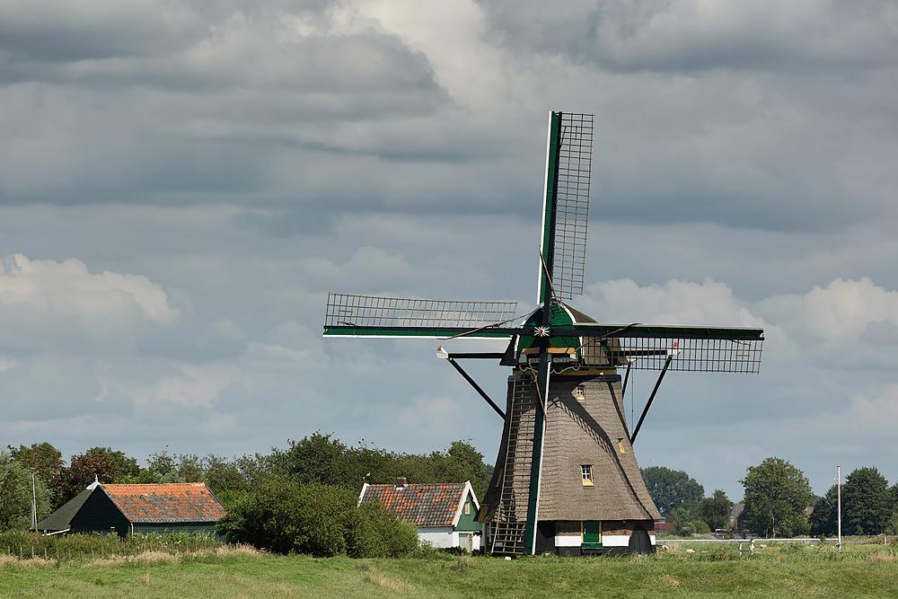 4, Molen 01004 Moppemolen (Rijpwetering), Bram van Broekhoven (21-7-2012). | Database Nederlandse molens