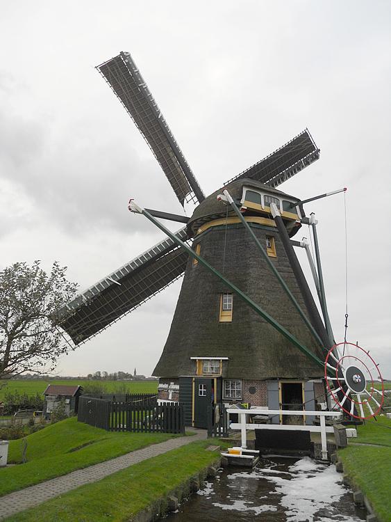 2, Molen 01809 Waterloosmolen (Rijpwetering), Rob Simons (28-10-2012) | Database Nederlandse molens
