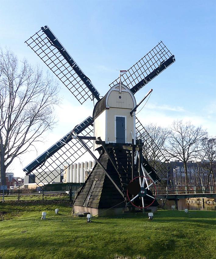 3, Molen 00992 Maredijkmolen / De Maredijker (Leiden), Piet Glasbergen (16-1-2020) | Database Nederlandse molens