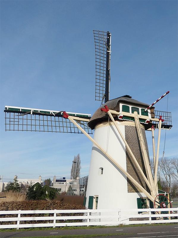 2, Molen 00987 Rodenburgermolen (Leiden), Piet Glasbergen (29-1-2019) | Database Nederlandse molens