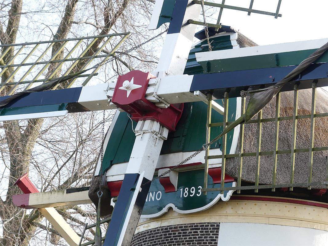 5, Molen 00987 Rodenburgermolen (Leiden), Piet Glasbergen (29-1-2019) | Database Nederlandse molens