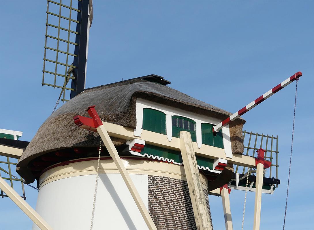 6, Molen 00987 Rodenburgermolen (Leiden), Piet Glasbergen (29-1-2019) | Database Nederlandse molens