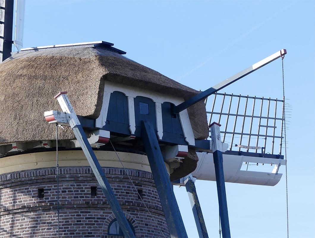 7, Molen 12278 Stadsmolen (Leiden), Piet Glasbergen (16-01-2020) | Database Nederlandse molens