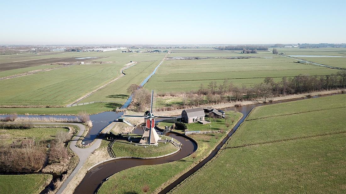 5, Molen 10287 Lagenwaardse molen (Koudekerk aan den Rijn), Wim Koree (15-2-2019) | Database Nederlandse molens