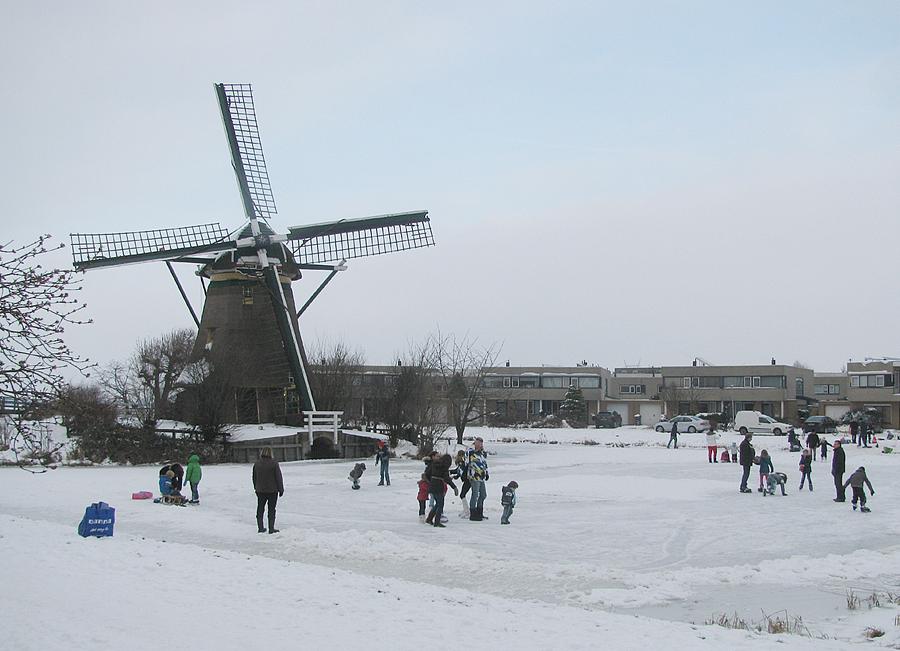 8, Molen 02485 Zijllaanmolen (Leiderdorp), Piet Glasbergen (25-1-2013) | Database Nederlandse molens