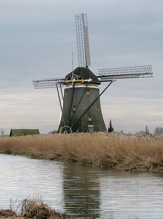 2, Molen 00965 Bovenmolen (van de Driemanspolder) (Leidschendam), Piet Glasbergen (24-3-2013) | Database Nederlandse molens